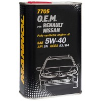MANNOL OEM FOR RENAULT NISSAN 5W-40 FÉM DOBOZOS 1 LITER - www.parts-zone.hu MANNOL OEM FOR RENAULT NISSAN 5W-40 FÉM DOBOZOS 1 LITER5W-40