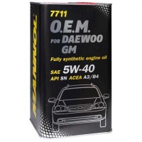 MANNOL OEM FOR DAEWOO GM 5W-40 FÉM DOBOZOS 1 LITER5W-40