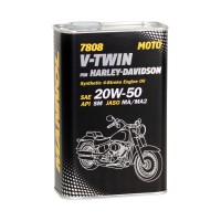 MANNOL 7808 V-TWIN FOR HARLEY DAVIDSON 20W-50 1L - www.parts-zone.hu MANNOL 7808 V-TWIN FOR HARLEY DAVIDSON 20W-50 1L20W-50
