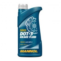 MANNOL BRAKE FLUID DOT-3 0,5 LITERFÉKFOLYADÉK
